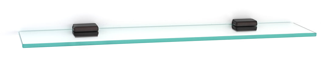 Alno Decorative Hardware 'Creations' 24î Glass Shelf with Brackets - cabinetknobsonline