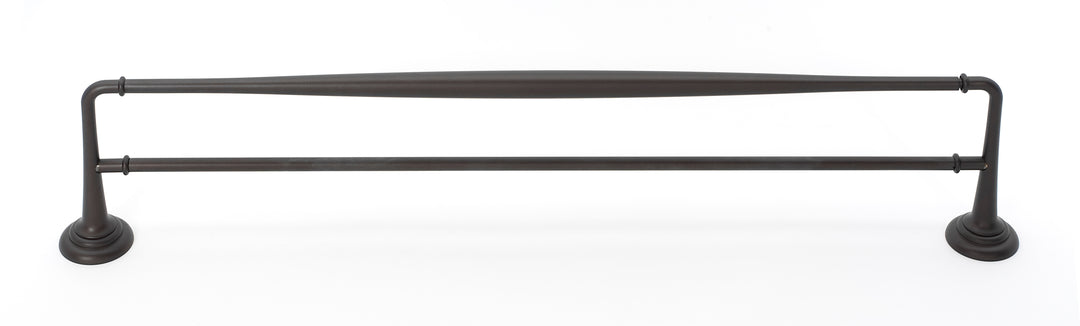 Alno Decorative Hardware 'Creations' 24" Double Towel Bar - cabinetknobsonline