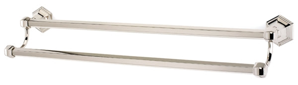 Alno Decorative Hardware 'Creations' 24" DOUBLE TOWEL BAR - cabinetknobsonline