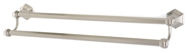 Alno Decorative Hardware 'Creations' 24" DOUBLE TOWEL BAR - cabinetknobsonline