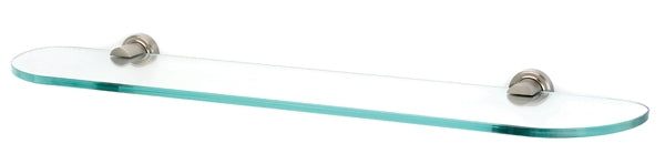 Alno Decorative Hardware 'Creations' 24" GLASS SHELF WITH BRACKETS - cabinetknobsonline