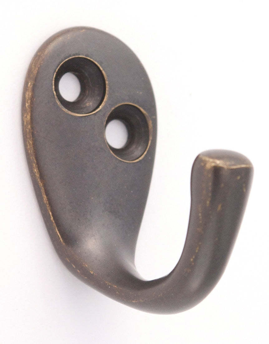 Alno Decorative Hardware 'Creations' SINGLE ROBE HOOK - cabinetknobsonline