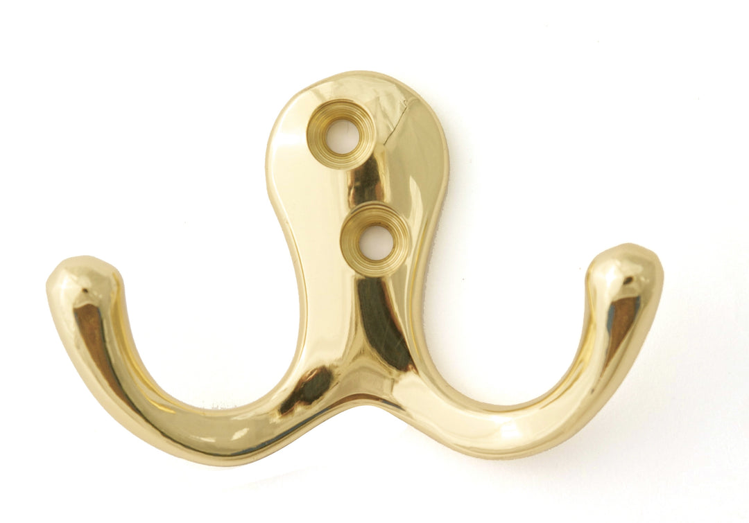 Alno Decorative Hardware 'Creations' DOUBLE ROBE HOOK - cabinetknobsonline