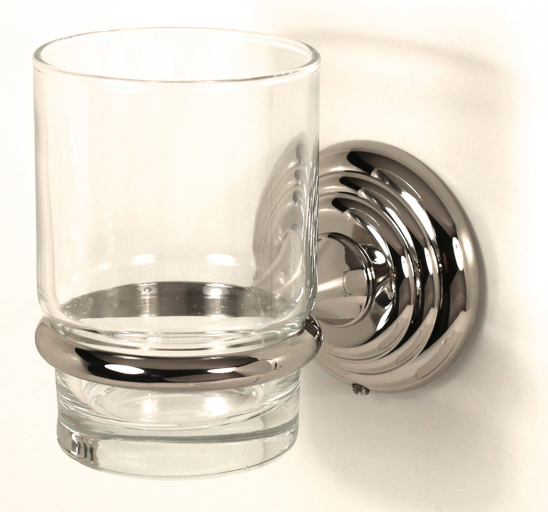 Alno Decorative Hardware 'Creations' TUMBLER HOLDER W-TUMBLER - cabinetknobsonline