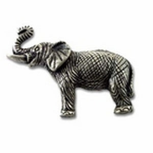 Big Sky Hardware-Elephant Cabinet Knob Pewter - cabinetknobsonline