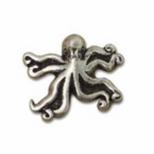 Big Sky Hardware-Animal Octopus Cabinet Knob Pewter - cabinetknobsonline