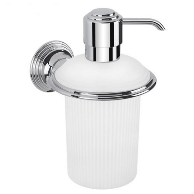 Colombo Design Bathroom Accessories Hermitage Collection Wall Mounted Soap Dispenser - cabinetknobsonline