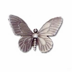 Big Sky Hardware-Butterfly Cabinet Knob Pewter - cabinetknobsonline