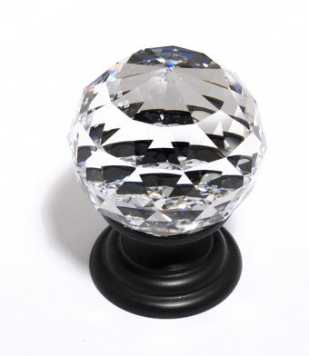 Alno Decorative Hardware 'Creations' CLEAR CRYSTAL SPHERICAL - cabinetknobsonline