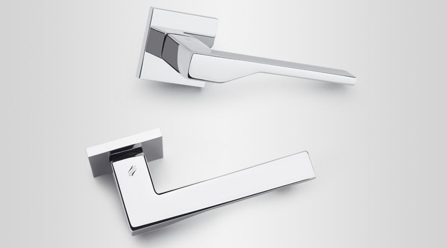 Colombo Design Door Lever Dea FF21NA-Passage - cabinetknobsonline