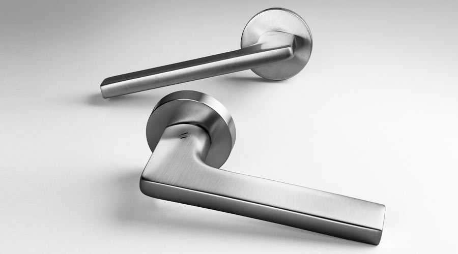 Colombo Design Door Lever Gira JM11NA-Double Dummy - cabinetknobsonline