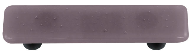 Hot Knobs Glass Cabinet Pull Dusty Lilac Solid Collection - cabinetknobsonline