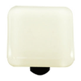 Hot Knobs Glass Cabinet Knob White Solid Collection - cabinetknobsonline