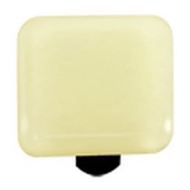 Hot Knobs Glass Cabinet Knob French Vanilla Solid Collection - cabinetknobsonline