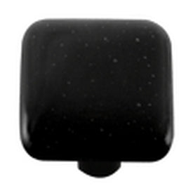 Hot Knobs Glass Cabinet Knob Solid Collection Black - cabinetknobsonline