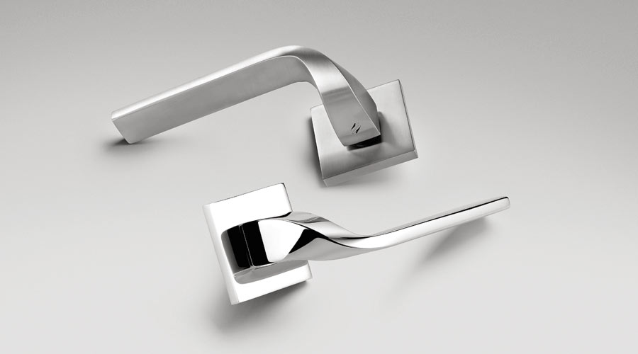 Colombo Design Door Lever Isy Handle-BL11NA-Key Lock-Dead Bolt - cabinetknobsonline