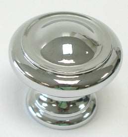 Top Knobs Cabinet Hardware Nouveau III Collection Knob 1 1-8" - Polished Chrome - cabinetknobsonline