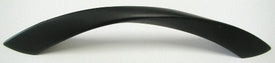 Top Knobs Cabinet Hardware Nouveau III Collection Twist Pull 5 1-16" (c-c) -Flat Black - cabinetknobsonline