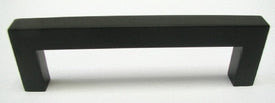 Top Knobs Cabinet Hardware Nouveau III  Collection Square Bar Pull 3 3-4" - Flat Black - cabinetknobsonline