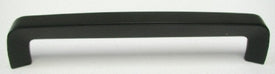 Top Knobs Cabinet Hardware Nouveau III Collection Tapered Bar Pull 6 5-16" -Flat Black - cabinetknobsonline