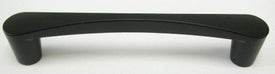 Top Knobs Cabinet Hardware Nouveau III Collection Infinity Bar Pull 5 1-16" (c-c) - Flat Black - cabinetknobsonline