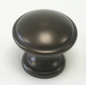 Top Knobs Cabinet Hardware Dakota Collection Rounded Knob 1 1-4" - Oil Rubbed Bronze - cabinetknobsonline