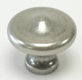 Top Knobs Cabinet Hardware Dakota Collection Peak Knob 1 5-16" - Pewter Antique - cabinetknobsonline