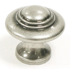 Top Knobs Cabinet Hardware Britannia Collection Ascot Knob 1 1-4" -Antique Pewter - cabinetknobsonline