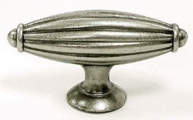 Top Knobs Cabinet Hardware Tuscany Collection Large T-Handle 2 7-8" - Pewter Antique - cabinetknobsonline