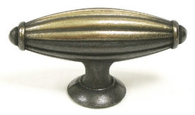 Top Knobs Cabinet Hardware Tuscany Collection Large T-Handle 2 7-8" - Dark Antique Brass - cabinetknobsonline