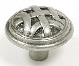 Top Knobs Cabinet Hardware Tuscany Collection Celtic Large Knob 1 1-4" - Pewter Antique - cabinetknobsonline