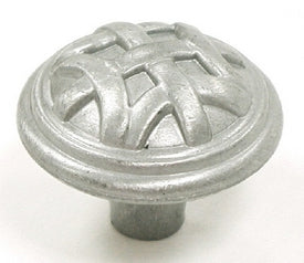 Top Knobs Cabinet Hardware Tuscany Collection Celtic Large Knob 1 1-4" - Pewter Light - cabinetknobsonline