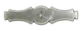 Top Knobs Cabinet Hardware Tuscany Collection Celtic Backplate 3 5-8" - Pewter Light - cabinetknobsonline