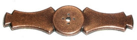 Top Knobs Cabinet Hardware Tuscany Collection Celtic Backplate 3 5-8" - Old English Copper - cabinetknobsonline