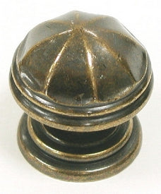 Top Knobs Cabinet Hardware Britannia Collection London Knob 1 1-4" - German Bronze - cabinetknobsonline