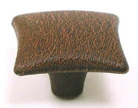 Top Knobs Cabinet Hardware Chateau II Collection Square Knob 1 1-4" - Rust - cabinetknobsonline