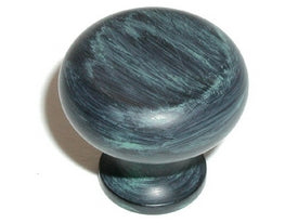 Top Knobs Cabinet Hardware Somerset II Collection Flat Faced Round Knob 1 1-4" -Verdigris - cabinetknobsonline