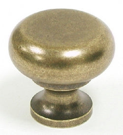 Top Knobs Cabinet Hardware Somerset II Collection Flat Faced Round Knob 1 1-4" -German Bronze - cabinetknobsonline