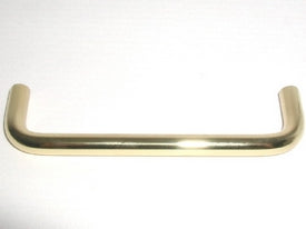 Top Knobs Cabinet Hardware Somerset Collection Wire Pull 4" (c-c) - Polished Brass - cabinetknobsonline