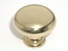 Top Knobs Cabinet Hardware Somerset II Collection Hollow Round Knob 1 1-4" - Polished Brass - cabinetknobsonline