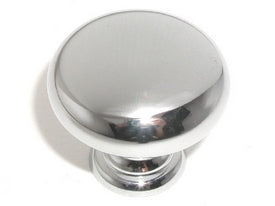 Top Knobs Cabinet Hardware Somerset II Collection Hollow Round Knob 1 1-4" - Polished Chrome - cabinetknobsonline