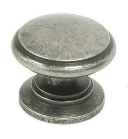 Top Knobs Cabinet Hardware Somerset II Collection Ray Knob 1 1-4" - Pewter Antique - cabinetknobsonline