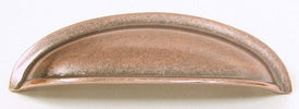 Top Knobs Cabinet Hardware Somerset Cup Pull 3" (c-c) - Antique Copper - cabinetknobsonline