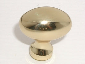 Top Knobs Cabinet Hardware Somerset II Collection Egg Knob 1 1-4" - Polished Brass - cabinetknobsonline