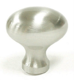 Top Knobs Cabinet Hardware Somerset II Collection Egg Knob 1 1-4" - Brushed Satin Nickel - cabinetknobsonline