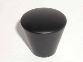 Top Knobs Cabinet Hardware Nouveau Collection Cone Knob 1 1-16" - Flat Black - cabinetknobsonline