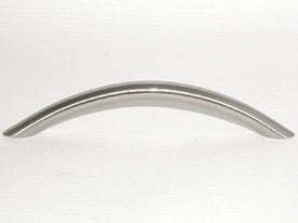 Top Knobs Cabinet Hardware Nouveau Collection Curved Wire Pull  5 1-16"  (c-c)-Brushed Satin Nickel - cabinetknobsonline