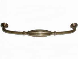 Top Knobs Cabinet Hardware Tuscany Large D Pull 8 13-16" (c-c) - German Bronze - cabinetknobsonline