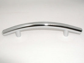 Top Knobs Cabinet Hardware Nouveau Collection Curved Bar Pull 3 3-4" (c-c) - Polished Chrome - cabinetknobsonline