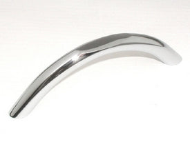 Top Knobs Cabinet Hardware Nouveau II Collection Curved Pull 3 3-4" (c-c) - Polished Chrome - cabinetknobsonline